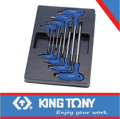 TORX KEY L-TYPE HANDLE T10-T50 8PC – King Tony Tools South Africa